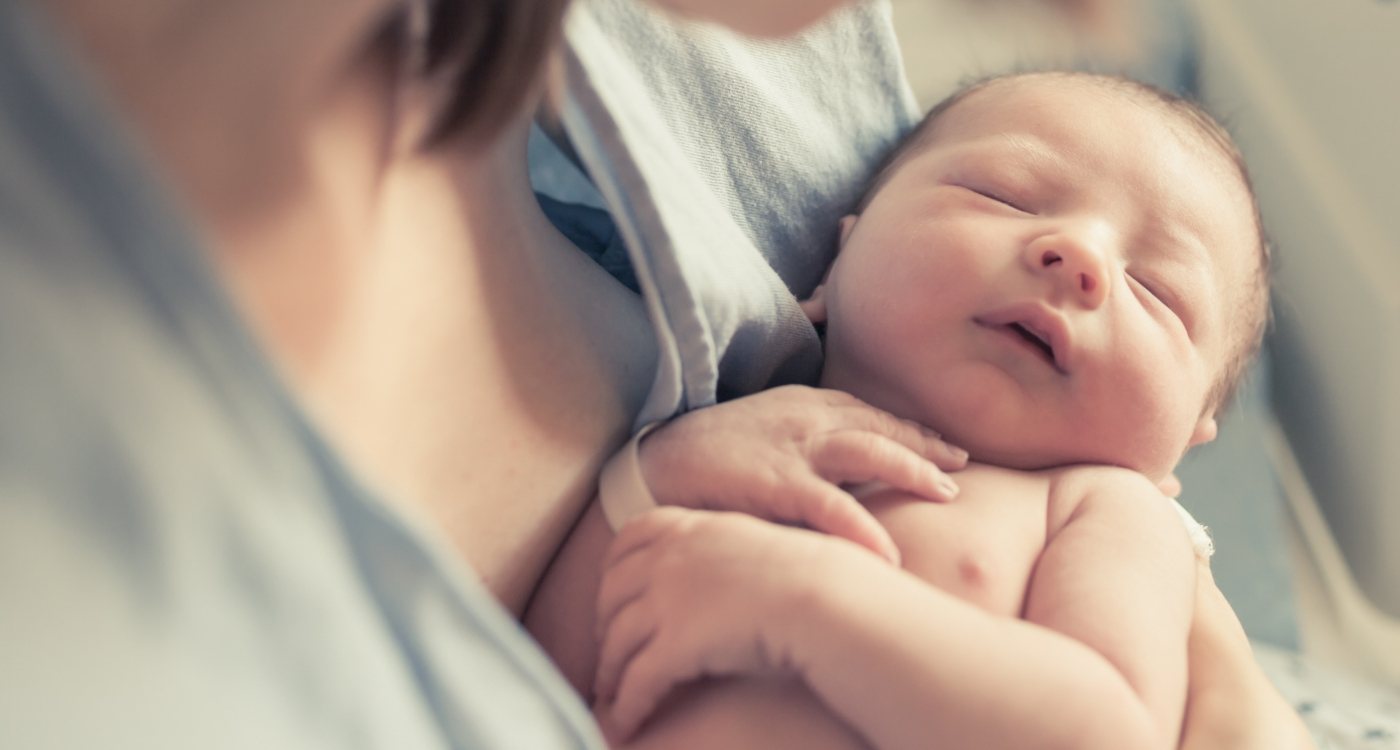 Baby sleeping after visiting dentist for infants in Fort Worth