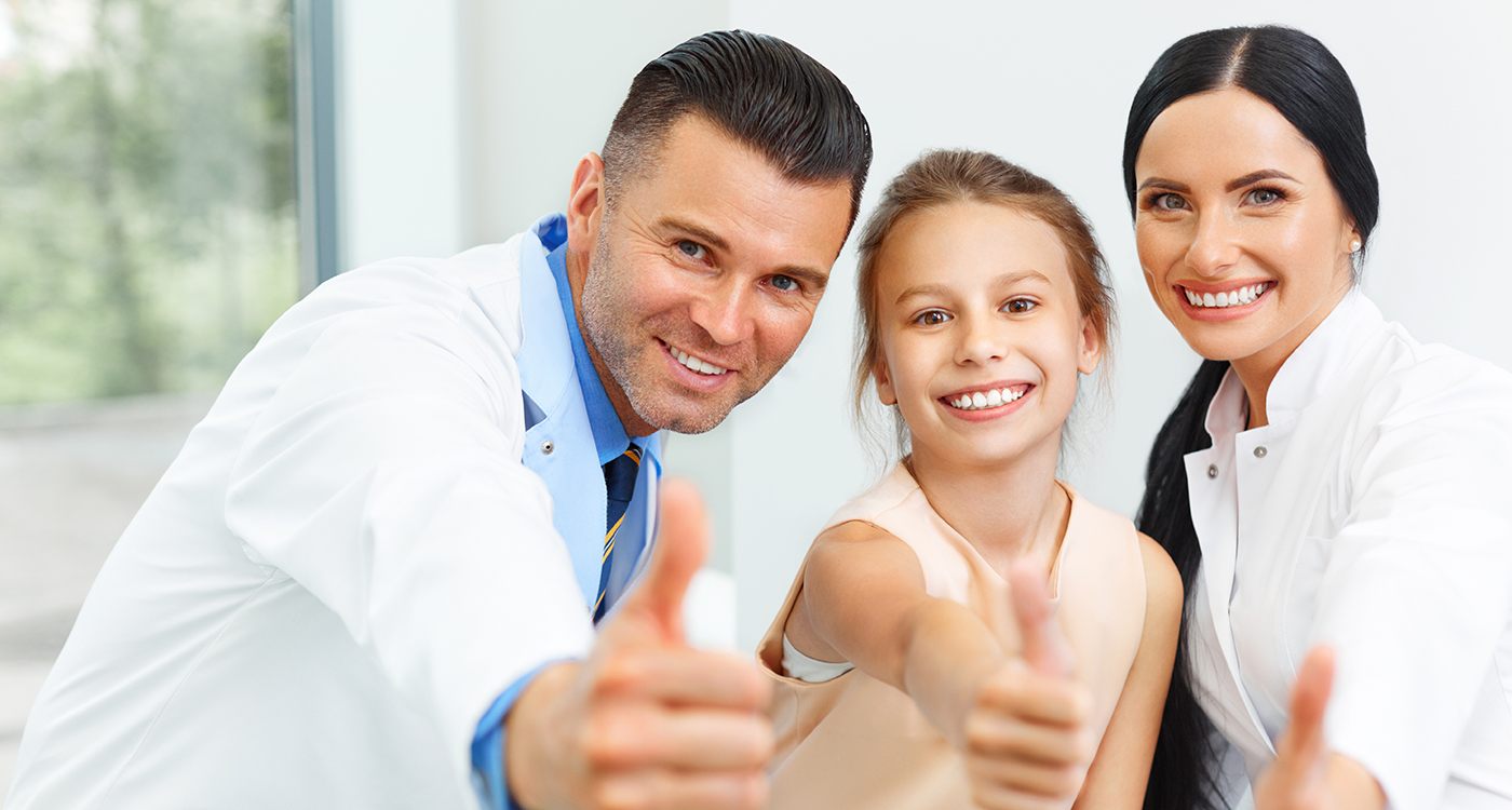 Little girl receiving oral healthcare with dental insurance in Fort Worth
